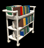 Library Cart of Books